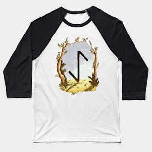 rune eiwaz - magical symbol Baseball T-Shirt